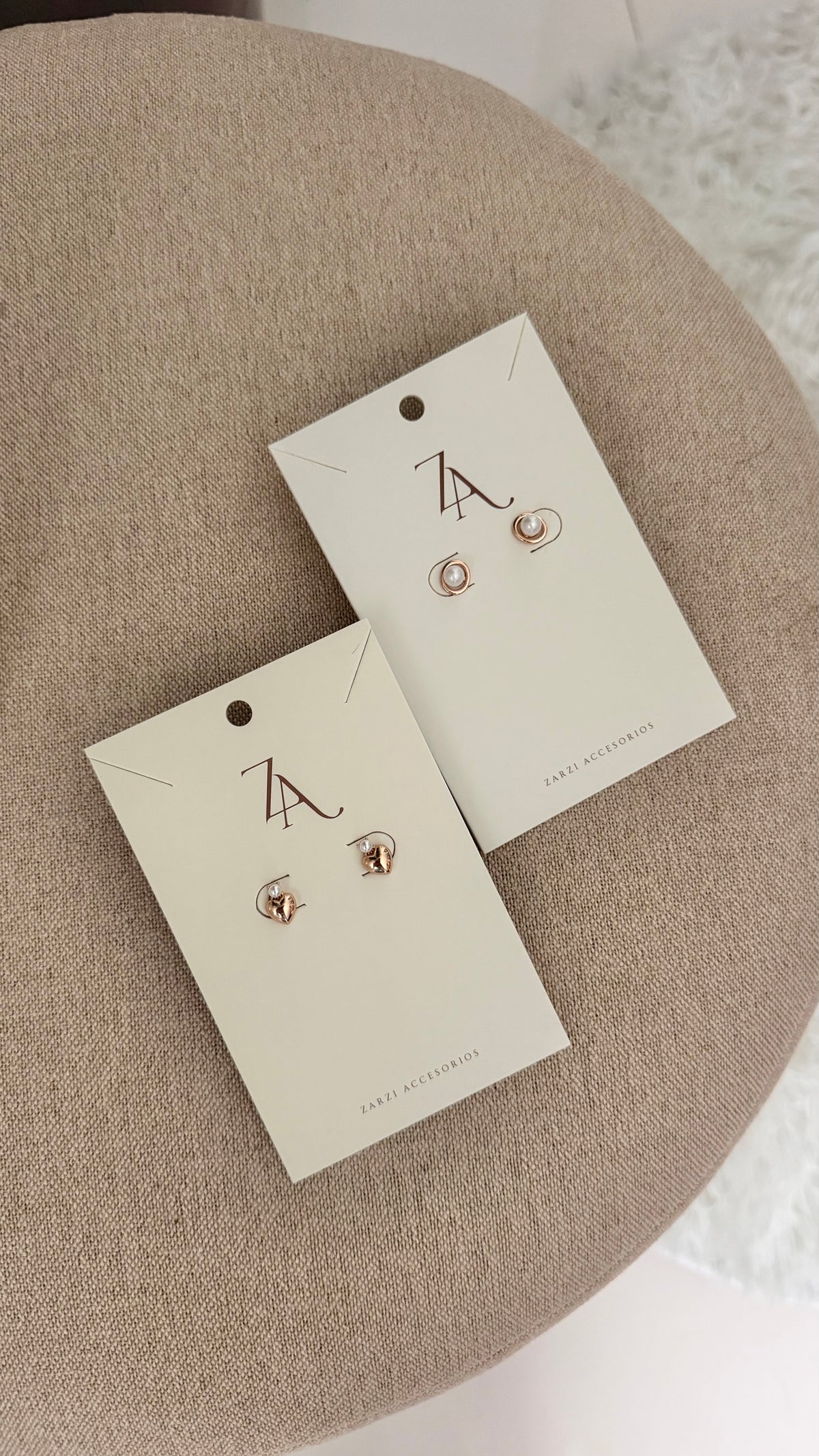 Aretes punto perlita