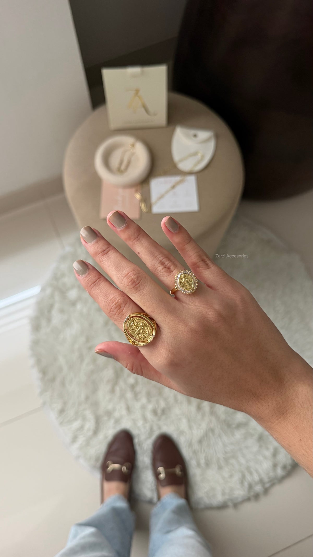 Anillo san Benito regulable