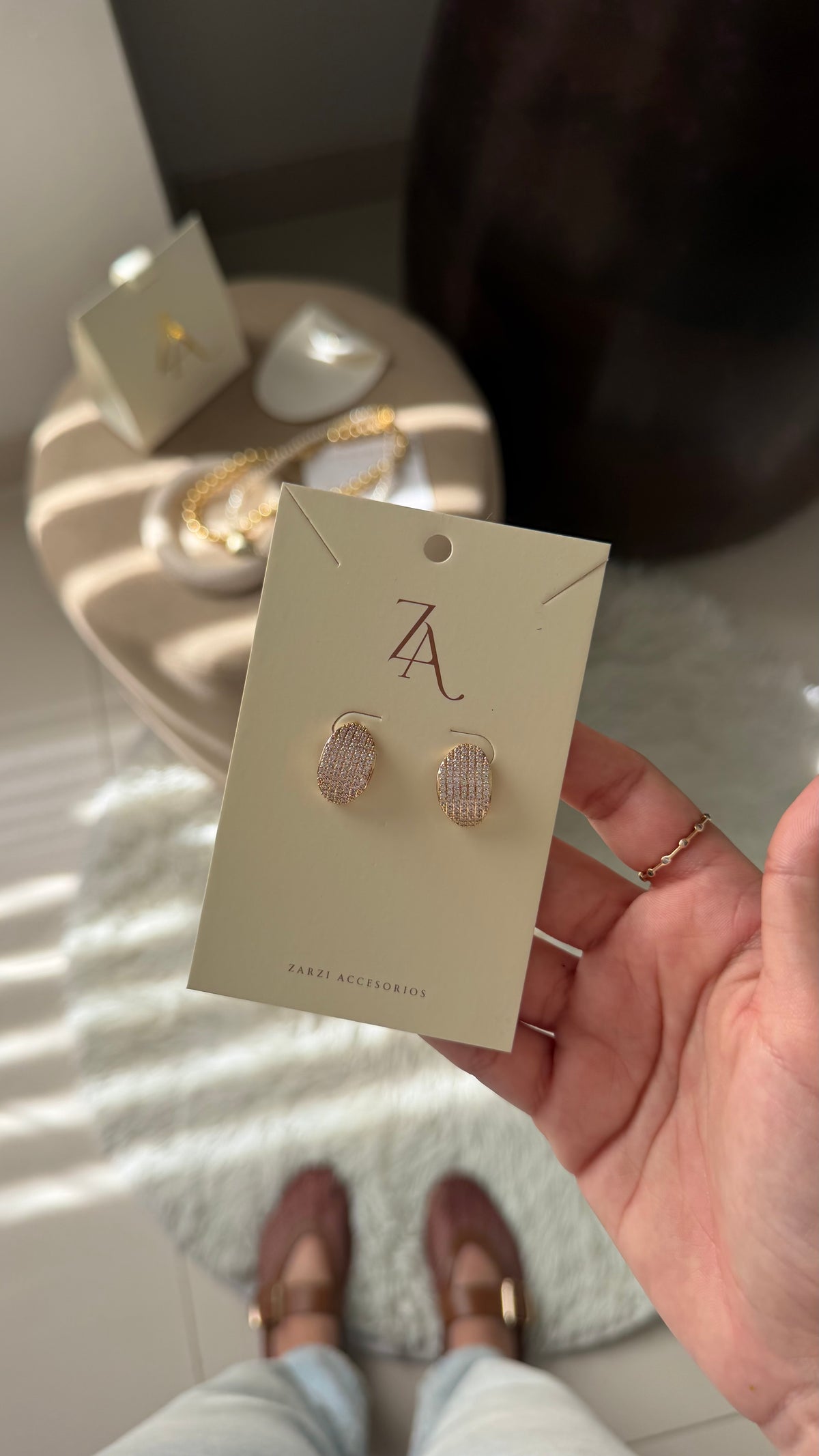 Aretes elegantes