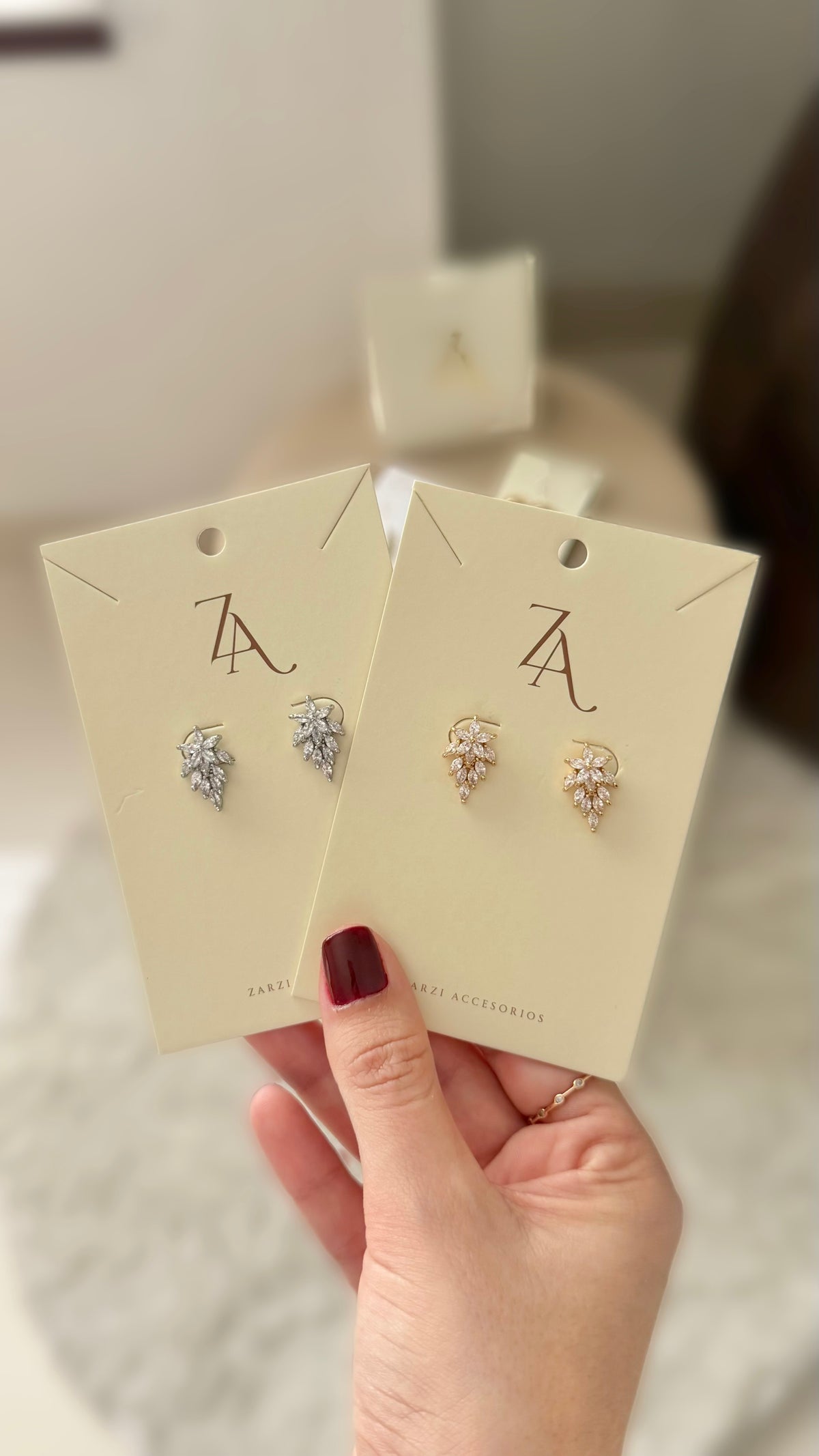 Aretes elegantes