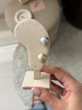 Aretes con perla (cada par)