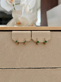 Argollitas verdes (c/par)
