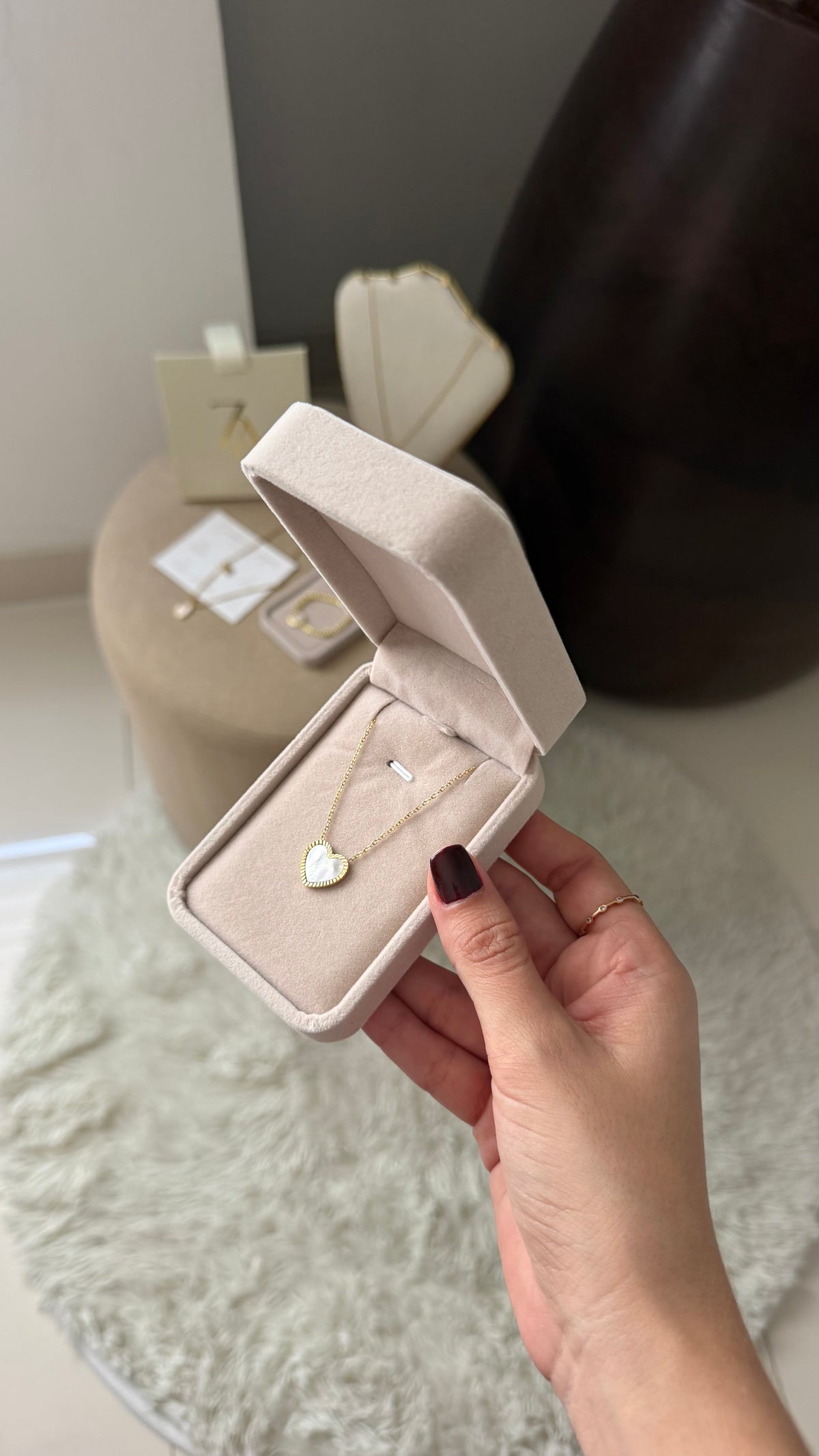 Cajita gamuzada para regalito