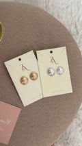 Aretes redondos elegantes