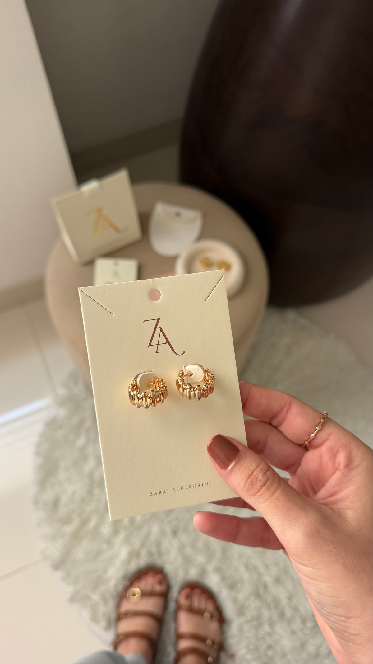 Argollas doradas