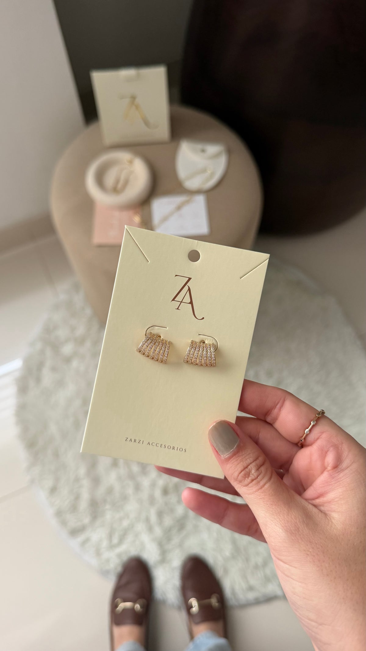 Aretes elegantes