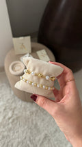 Pulseras de perlas c/una