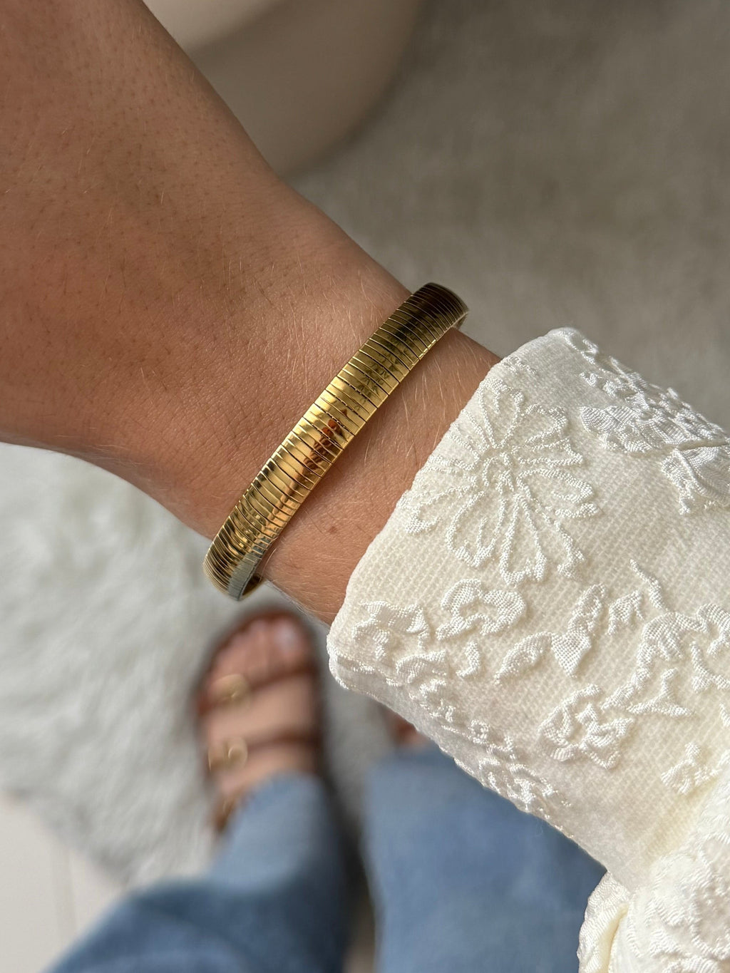 Pulsera gruesa