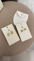 Aretes dorados