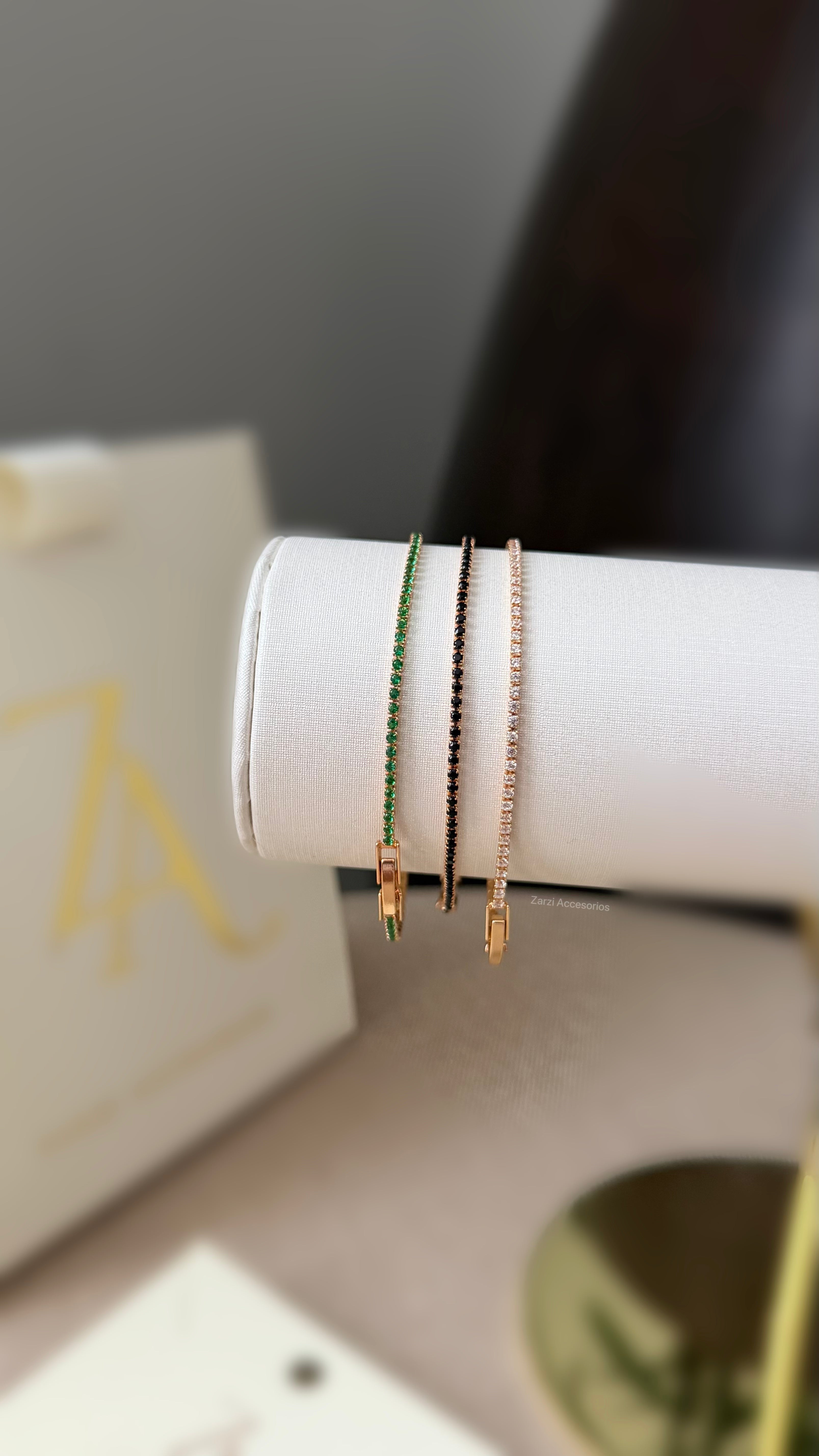 Pulseras tipo tenis